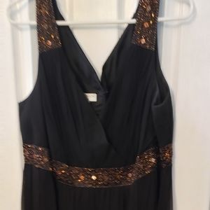 Black party dress.